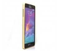  Samsung Note 4 Бампер Золотой